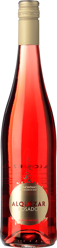 9,95 € Envío gratis | Vino rosado Pirineos Alquézar Joven D.O. Somontano