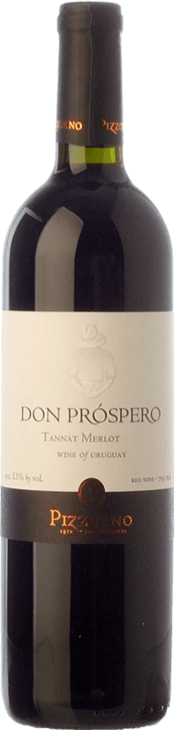 送料無料 | 赤ワイン Pizzorno Don Próspero 若い ウルグアイ Merlot, Tannat 75 cl