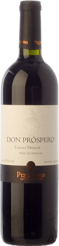 15,95 € | Vino tinto Pizzorno Don Próspero Joven Uruguay Merlot, Tannat 75 cl