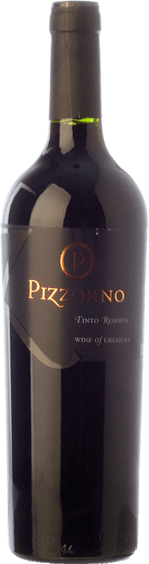 56,95 € | Red wine Pizzorno Reserva 2008 Uruguay Merlot, Tannat Bottle 75 cl