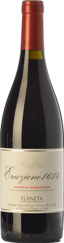 32,95 € | Red wine Planeta Eruzione 1614 I.G.T. Terre Siciliane Sicily Italy Nerello Mascalese Bottle 75 cl
