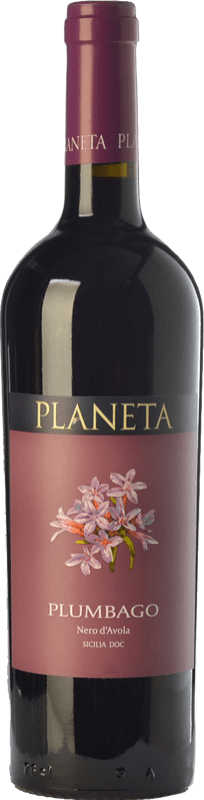 16,95 € | Red wine Planeta Plumbago I.G.T. Terre Siciliane Sicily Italy Nero d'Avola Bottle 75 cl