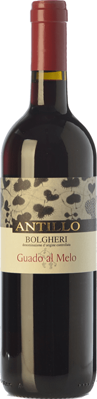 29,95 € Бесплатная доставка | Красное вино Guado al Melo Antillo D.O.C. Bolgheri Органический