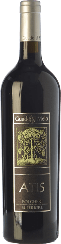 42,95 € | Vinho tinto Guado al Melo Atis Superiore D.O.C. Bolgheri Tuscany Itália Merlot, Cabernet Sauvignon, Cabernet Franc 75 cl