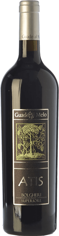 76,95 € Envío gratis | Vino tinto Guado al Melo Atis Superiore D.O.C. Bolgheri Ecológico