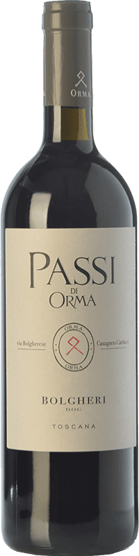 23,95 € | Красное вино Podere Orma Passi I.G.T. Toscana Тоскана Италия Merlot, Cabernet Sauvignon, Cabernet Franc 75 cl