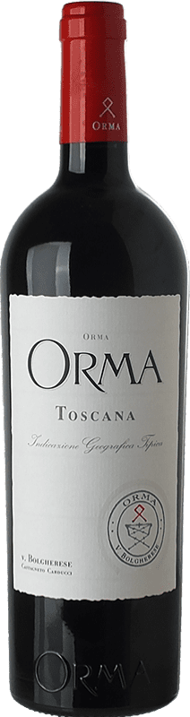 117,95 € | Red wine Podere Orma I.G.T. Toscana Tuscany Italy Merlot, Cabernet Sauvignon, Cabernet Franc Magnum Bottle 1,5 L