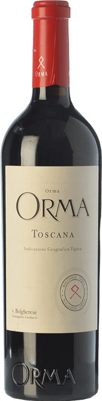 Kostenloser Versand | Rotwein Podere Orma I.G.T. Toscana Toskana Italien Merlot, Cabernet Sauvignon, Cabernet Franc Magnum-Flasche 1,5 L