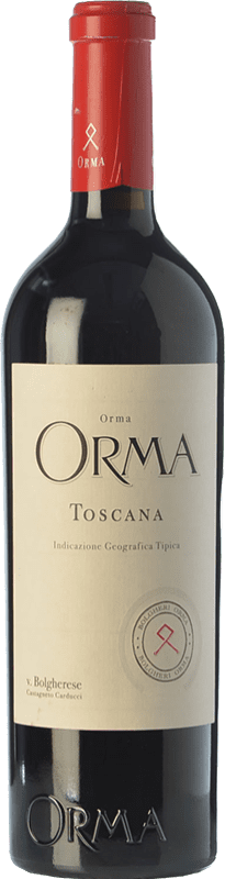 81,95 € | Vinho tinto Podere Orma I.G.T. Toscana Tuscany Itália Merlot, Cabernet Sauvignon, Cabernet Franc Garrafa Magnum 1,5 L