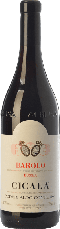 175,95 € | 红酒 Aldo Conterno Bussia Cicala D.O.C.G. Barolo 皮埃蒙特 意大利 Nebbiolo 75 cl