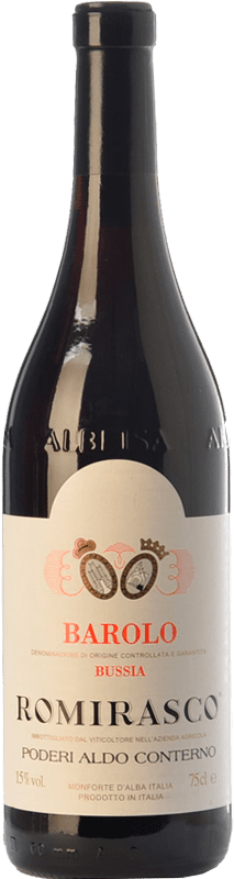 296,95 € Kostenloser Versand | Rotwein Aldo Conterno Bussia Romirasco D.O.C.G. Barolo