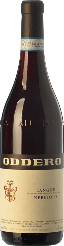 18,95 € | Red wine Oddero D.O.C. Langhe Piemonte Italy Nebbiolo Bottle 75 cl