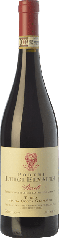 48,95 € | Red wine Einaudi Terlo Vigna Costa Grimaldi D.O.C.G. Barolo Piemonte Italy Nebbiolo Bottle 75 cl