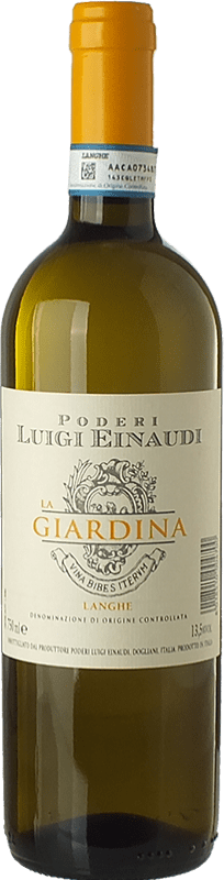 11,95 € | Белое вино Einaudi La Giardina D.O.C. Langhe Пьемонте Италия Chardonnay, Sauvignon White 75 cl