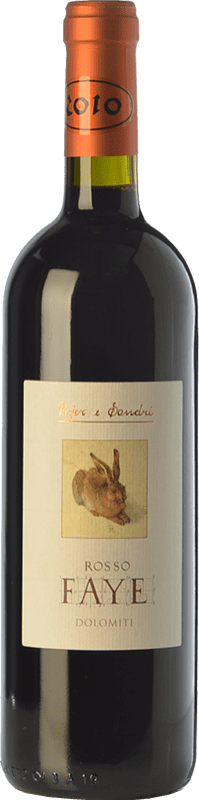 38,95 € Spedizione Gratuita | Vino rosso Pojer e Sandri Rosso Faye I.G.T. Vigneti delle Dolomiti