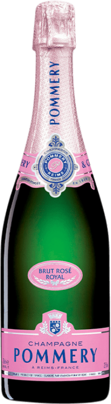 Envío gratis | Espumoso rosado Pommery Rosé Brut A.O.C. Champagne Champagne Francia Pinot Negro, Chardonnay, Pinot Meunier 75 cl