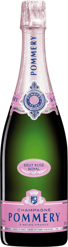 Kostenloser Versand | Rosé Sekt Pommery Rosé Brut A.O.C. Champagne Champagner Frankreich Spätburgunder, Chardonnay, Pinot Meunier 75 cl