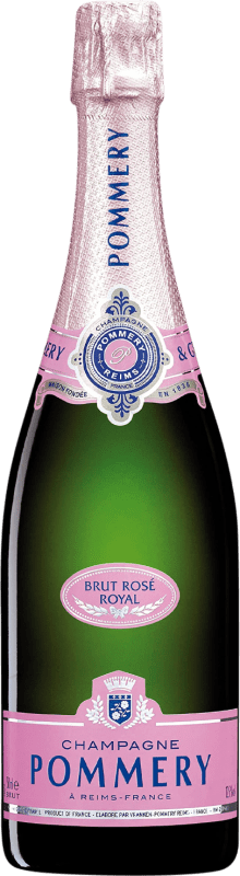 61,95 € | Vin Mousseux Rosé Pommery Brut Rosé A.O.C. Champagne Champagne France Pinot Noir, Chardonnay, Pinot Meunier 75 cl