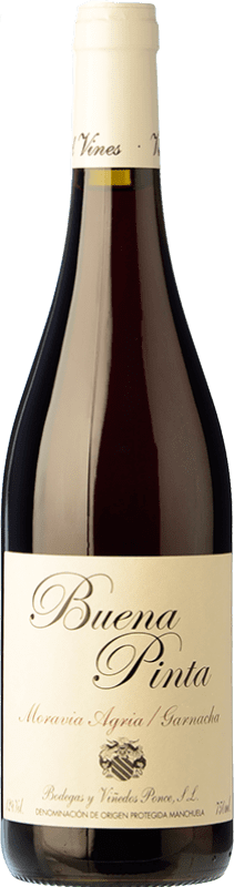Kostenloser Versand | Rotwein Ponce Buena Pinta Jung D.O. Manchuela Kastilien-La Mancha Spanien Grenache, Moravia 75 cl