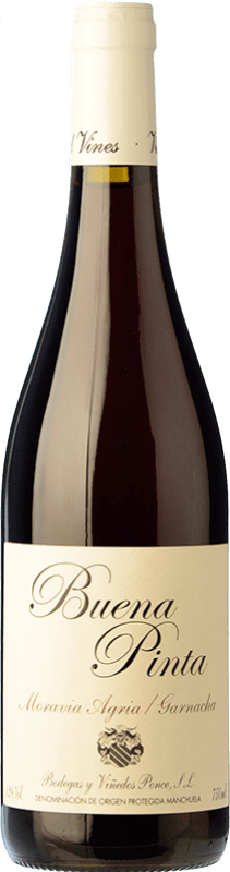 22,95 € Kostenloser Versand | Rotwein Ponce Buena Pinta Jung D.O. Manchuela