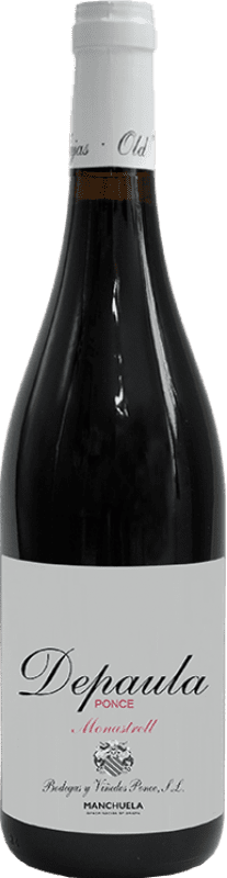 Envoi gratuit | Vin rouge Ponce Depaula Jeune I.G.P. Vino de la Tierra de Castilla Castilla La Mancha Espagne Monastrell 75 cl