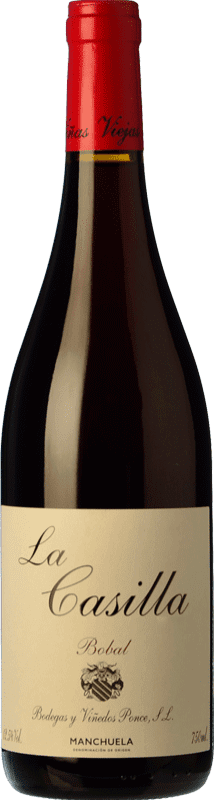 15,95 € Free Shipping | Red wine Ponce J. Antonio La Casilla Crianza D.O. Manchuela Castilla la Mancha Spain Bobal Bottle 75 cl