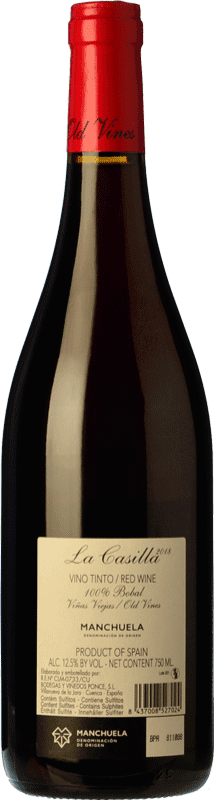 18,95 € Free Shipping | Red wine Ponce J. Antonio La Casilla Crianza D.O. Manchuela Castilla la Mancha Spain Bobal Bottle 75 cl