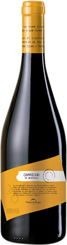 22,95 € | Red wine Ponte da Boga Capricho Crianza D.O. Ribeira Sacra Galicia Spain Merenzao Bottle 75 cl