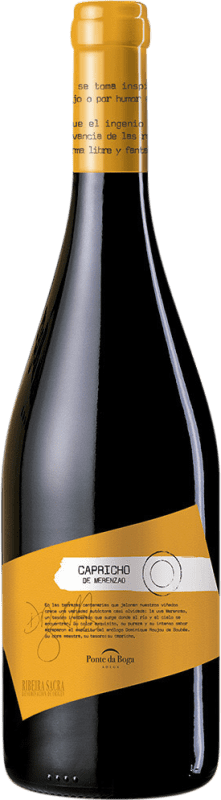 Envoi gratuit | Vin Rouge Ponte da Boga Capricho Crianza D.O. Ribeira Sacra Galice Espagne Merenzao 75 cl