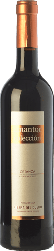 14,95 € Spedizione Gratuita | Vino Rosso Prado de Olmedo Amantor Colección Crianza — Invecchiato in Botte D.O. Ribera del Duero