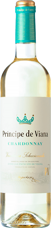 9,95 € Kostenloser Versand | Weißwein Príncipe de Viana Holzfass D.O. Navarra