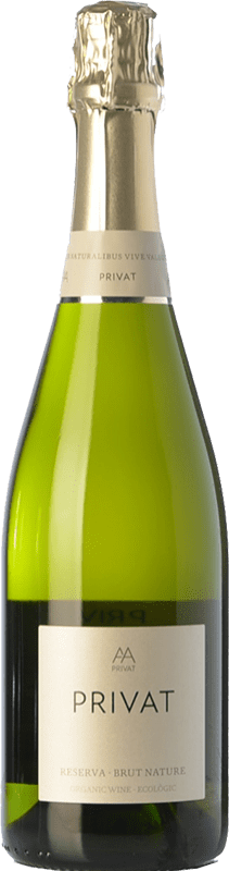 Envoi gratuit | Blanc mousseux Privat Brut Nature Réserve D.O. Cava Catalogne Espagne Macabeo, Xarel·lo, Parellada Bouteille Magnum 1,5 L