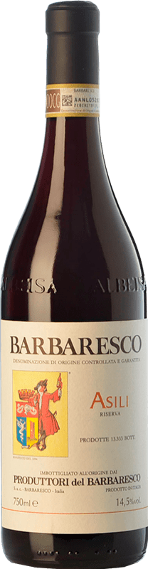84,95 € Free Shipping | Red wine Produttori del Barbaresco Asili D.O.C.G. Barbaresco Piemonte Italy Nebbiolo Bottle 75 cl