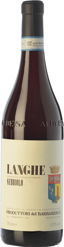 61,95 € Бесплатная доставка | Красное вино Produttori del Barbaresco D.O.C. Langhe