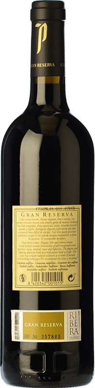 42,95 € | Red wine Protos Gran Reserva D.O. Ribera del Duero Castilla y León Spain Tempranillo Bottle 75 cl