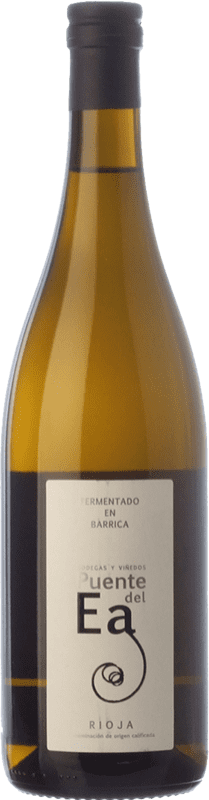 15,95 € | 白ワイン Puente del Ea Fermentado en Barrica 高齢者 D.O.Ca. Rioja ラ・リオハ スペイン Viura, Chardonnay 75 cl