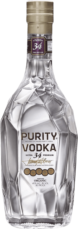 Free Shipping | Vodka Purity Sweden 70 cl