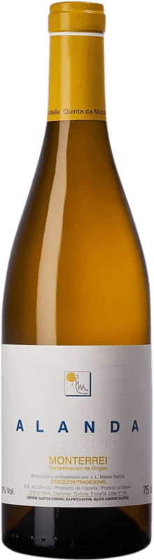 16,95 € | 白酒 Quinta da Muradella Alanda 岁 D.O. Monterrei 加利西亚 西班牙 Godello, Treixadura, Doña Blanca 75 cl