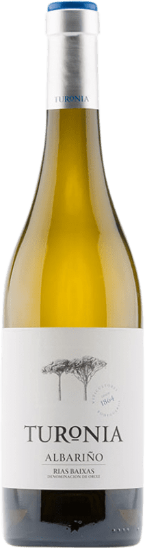 Бесплатная доставка | Белое вино Quinta de Couselo Turonia D.O. Rías Baixas Галисия Испания Albariño 75 cl