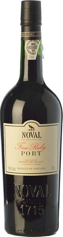 15,95 € | 强化酒 Quinta do Noval Fine Ruby Port I.G. Porto 波尔图 葡萄牙 Touriga Franca, Tinta Roriz, Tinta Barroca 75 cl