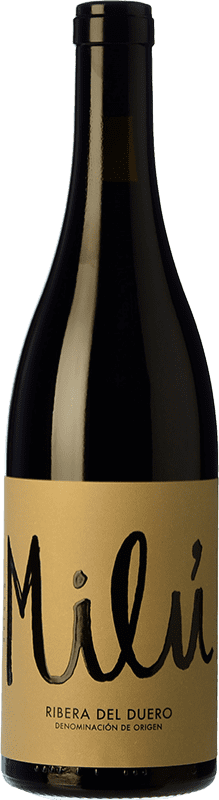 18,95 € Бесплатная доставка | Красное вино Quinta Milú молодое D.O. Ribera del Duero
