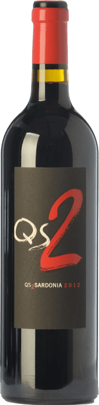 19,95 € | Red wine Quinta Sardonia QS2 Aged I.G.P. Vino de la Tierra de Castilla y León Castilla y León Spain Tempranillo, Syrah, Cabernet Sauvignon, Malbec, Petit Verdot Bottle 75 cl