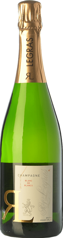 79,95 € Kostenloser Versand | Weißer Sekt Legras Grand Cru Blanc de Blancs Brut A.O.C. Champagne