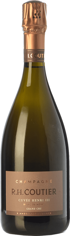 送料無料 | 白スパークリングワイン Coutier Cuvée Henri III Brut A.O.C. Champagne シャンパン フランス Pinot Black 75 cl