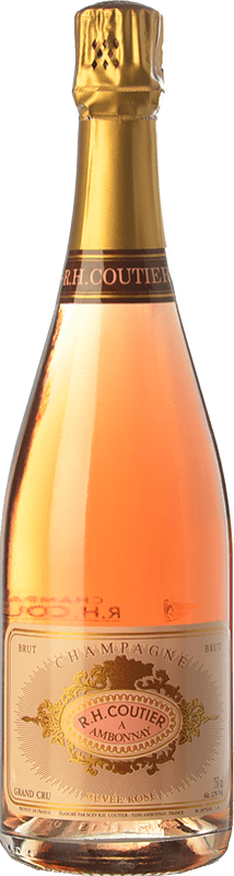 64,95 € | Espumoso rosado Coutier Rosé Brut A.O.C. Champagne Champagne Francia Pinot Negro, Chardonnay 75 cl