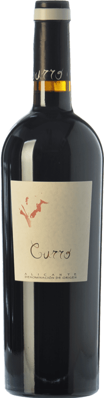 25,95 € | Red wine Bernabé Curro Crianza D.O. Alicante Valencian Community Spain Cabernet Sauvignon, Monastrell Bottle 75 cl