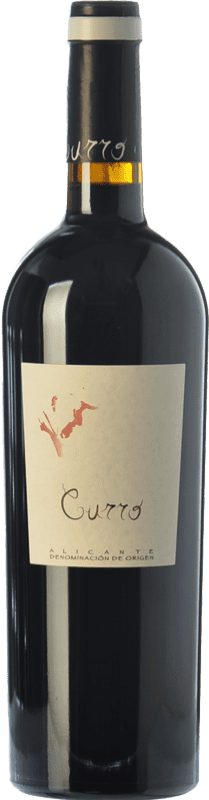 28,95 € | Rotwein Bernabé Curro Crianza — Kurze Fassreifung D.O. Alicante Valencianische Gemeinschaft Spanien Cabernet Sauvignon, Monastrell 75 cl