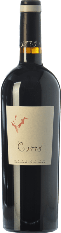 27,95 € Envio grátis | Vinho tinto Bernabé Curro Crianza D.O. Alicante