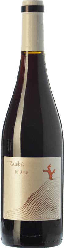 13,95 € | Красное вино Bernabé Ramblis Молодой D.O. Alicante Сообщество Валенсии Испания Forcayat del Arco 75 cl