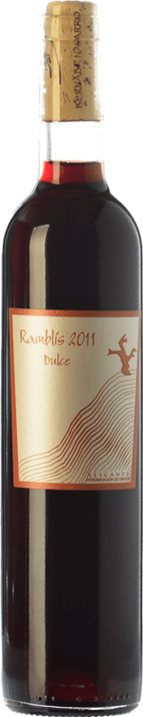 12,95 € 送料無料 | 甘口ワイン Bernabé Ramblis D.O. Alicante ミディアムボトル 50 cl